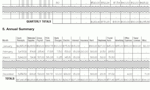 Small Business Bookkeeping Template — Excelxo With Regard To Template For Small Business Bookkeeping