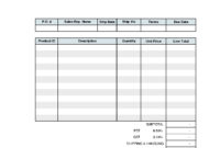 Small Business Invoice Software Reviews Invoice Template Regarding Business Invoice Template Uk