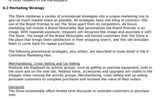 Small Business Plan Templates Documents And Pdfs Inside Marketing Plan For Small Business Template
