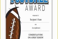 Soccer Award Certificate Templates Free Of 43 Sample With Soccer Award Certificate Template