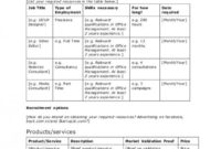 Social Media Marketing Plan Sample Template Business In Social Media Marketing Business Plan Template