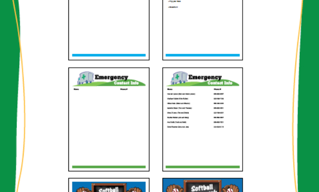 Softball Award Certificate And Coaching Form Printables With Free Softball Award Certificate Template
