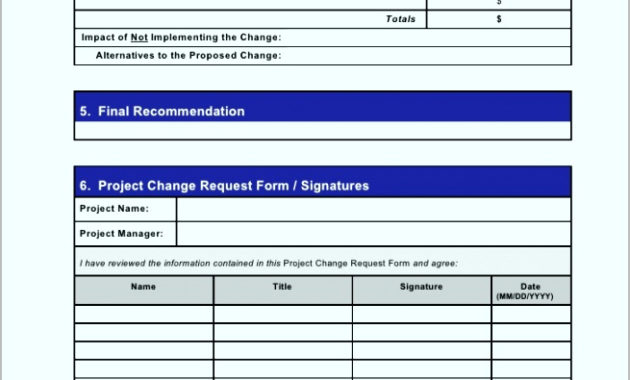 Software Change Impact Analysis Template Besttemplatess123 Within Cost Impact Analysis Template