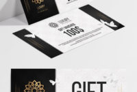 Spa Salon Free Gift Certificate Template In Psd For Printable Salon Gift Certificate