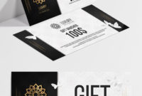 Spa Salon Free Gift Certificate Template In Psd Inside Salon Gift Certificate Template