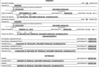 Spanish Birth Certificate Translation 24 Hour Inside Uscis Birth Certificate Translation Template