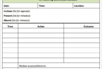 Staff Meeting Agenda 7 Free Download For Pdf Intended For Printable Monthly Meeting Calendar Template