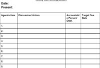 Staff Meeting Agenda Template Download Free Premium For Best Weekly Team Meeting Agenda Template