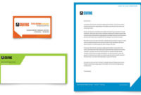 Staffing Recruitment Agency Business Card Letterhead With Staffing Agency Business Plan Template