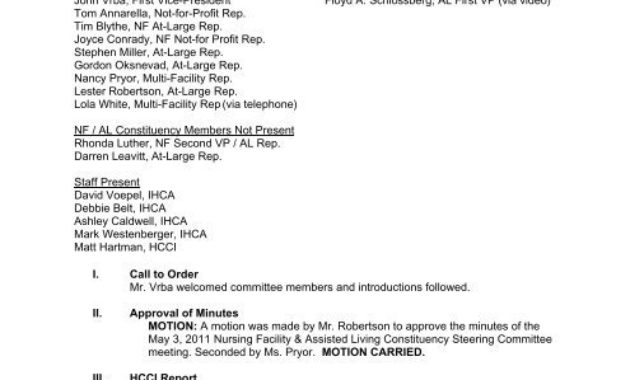 Steering Committee Meeting Invitation Letter With It Steering Committee Agenda Template