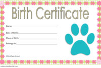 Stuffed Animal Birth Certificate Template 7 Funny Designs Inside Toy Adoption Certificate Template