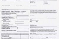 Subcontractor Payment Certificate Template Excel Regarding Certificate Of Payment Template