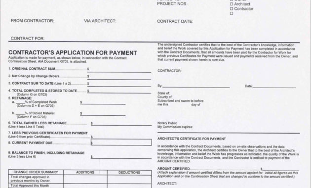 Subcontractor Payment Certificate Template Excel Regarding Certificate Of Payment Template