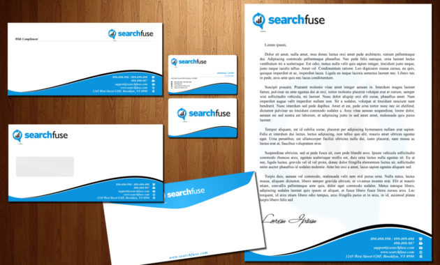 Syarah'S Portfolio Letterhead Envelope Compliment Slip With Regard To Business Card Letterhead Envelope Template
