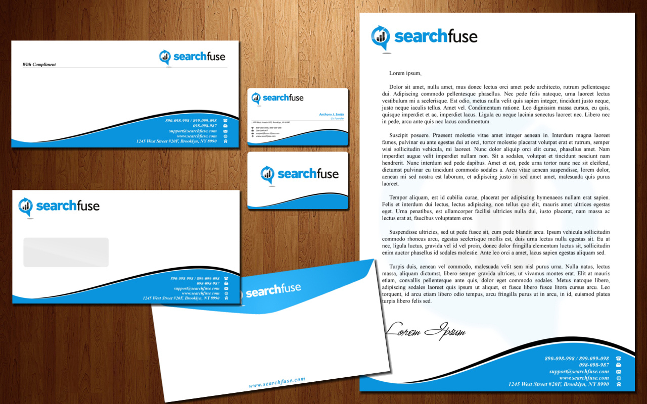 Syarah&amp;#039;S Portfolio Letterhead Envelope Compliment Slip With Regard To Business Card Letterhead Envelope Template