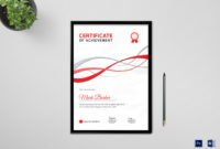 Table Tennis Certificate Design Template In Psd Word Regarding Tennis Achievement Certificate Templates