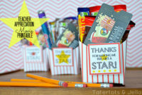 Teacher Appreciation Gift Movie Gift Card Idea In Movie Gift Certificate Template