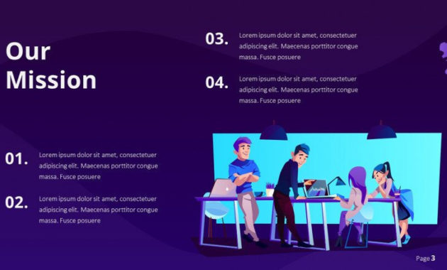 Tech Startup Pitch Deck Free Powerpoint Template For Business Plan Template For Tech Startup