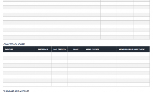 Template Employee Training Record Template Employee In Printable Employee Training Log Template