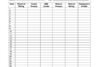 Templates Temperature Log Template Employee Temperature With Refrigerator Temperature Log Template