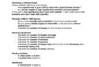 The Poultry Industry Worksheet Answers Briefencounters Throughout Ranch Business Plan Template