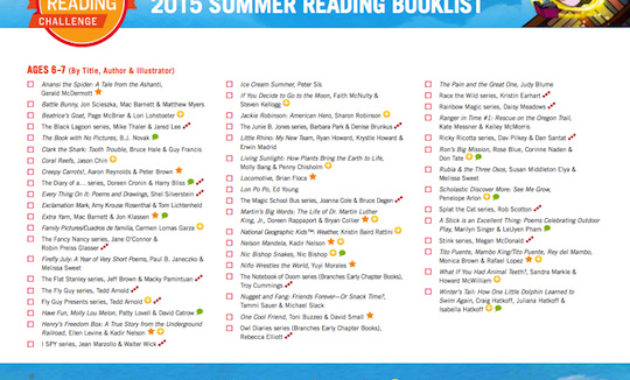The Ultimate Reading List For Kids Ages 68 Rockin Mama™ For Quality Summer Reading Certificate Printable