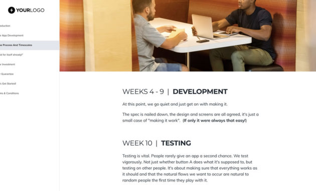This Free App Proposal Template Won 23M Of Business With Regard To Amazing App Proposal Template