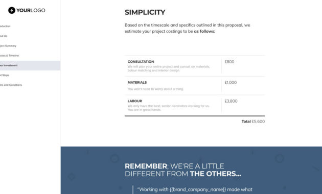 This Free Painting Proposal Template Won 23M Of Business Within Amazing Painting Proposal Template