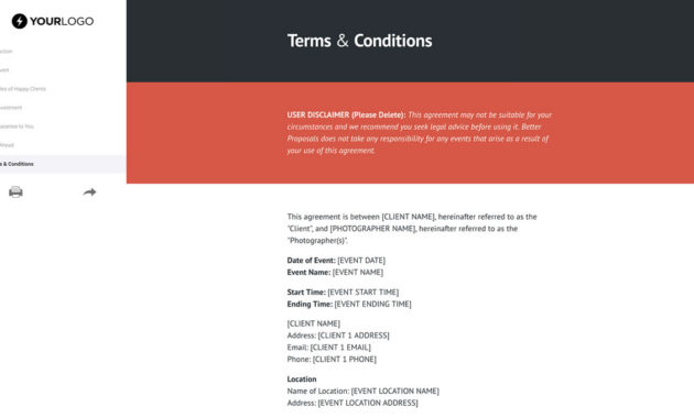 This Free Photography Proposal Template Won 24M Of Business Regarding Photography Proposal Template