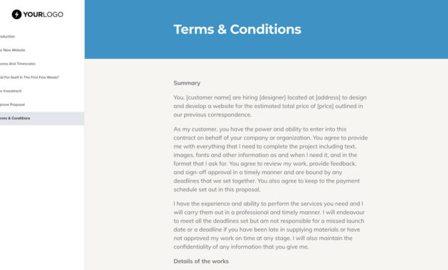 This Free Simple Web Design Proposal Template Won 23M Intended For Free Website Development Proposal Template