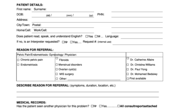 Top 22 Physician Referral Form Templates Free To Download Within Best Referral Certificate Template