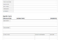 Top 5 Free Meeting Minutes Templates Word Templates With Regard To Meeting Notes Template Word