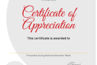 Top 6 Volunteer Certificate Templates Free To Download In Pertaining To Best Volunteer Certificate Templates