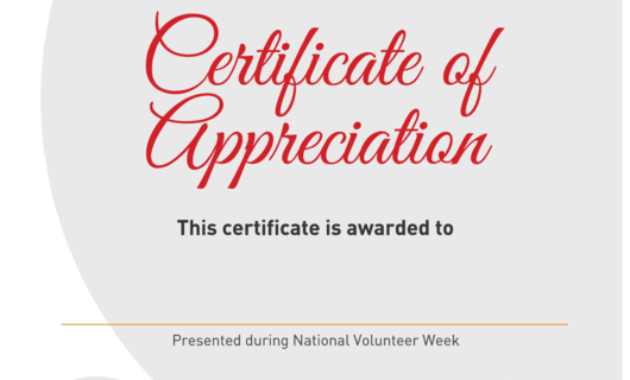Top 6 Volunteer Certificate Templates Free To Download In Throughout Volunteer Certificate Template