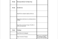 Training Agenda Template 8 Free Word Excel Pdf Format In Best Program Agenda Template