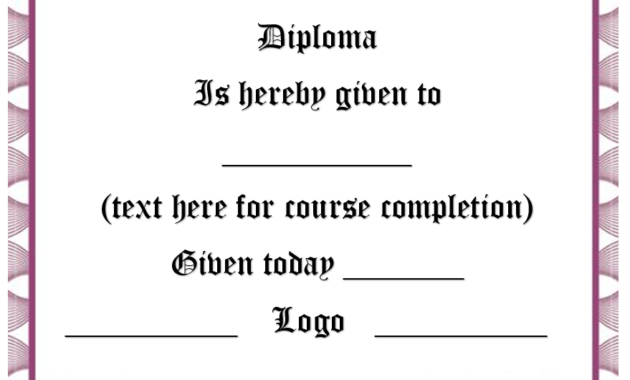Training Certificate Templates 10 Free Templates In Ms Word Intended For Free Training Certificate Template Word Format