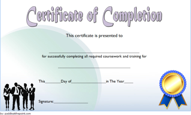 Training Completion Certificate Template Top 10 Ideas Free Throughout Free Training Completion Certificate Templates