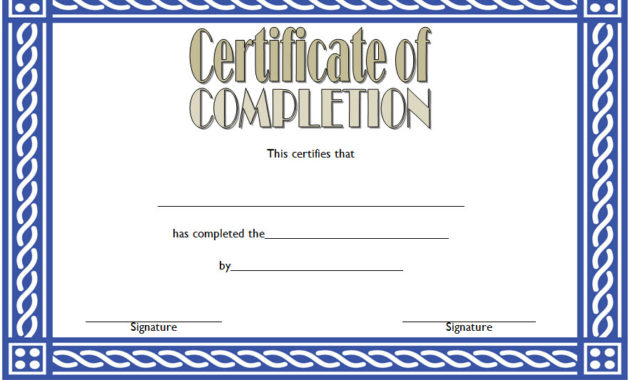Training Course Certificate Templates 10 Best Choices In Training Course Certificate Templates