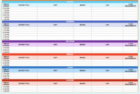 Training Plan Template Excel Download Printable Receipt Inside Free Training Agenda Template