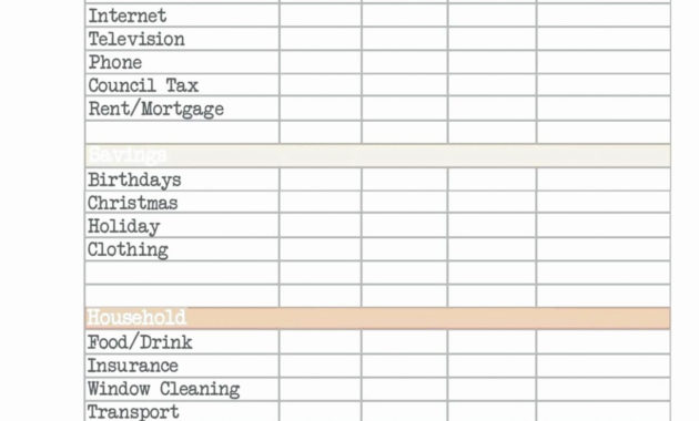 Travel Budget Worksheet Template Dbexcel Within Budget Template For Startup Business