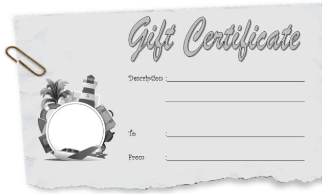 Travel Gift Certificate Editable 10 Modern Designs Throughout Fishing Gift Certificate Editable Templates