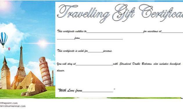Travel Gift Certificate Editable 10 Modern Designs With Best Fishing Gift Certificate Template