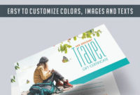 Travel Gift Voucher Template In Psd Elegantflyer Throughout Travel Gift Certificate Templates