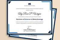 University Diploma Certificate Template Word Psd Inside Certificate Template For Pages