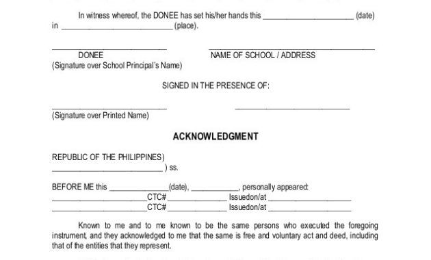Usufructuary Contract Sample Template Williamsonga With Awesome Certificate Of Acceptance Template