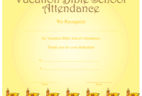 Vacation Bible School Attendance Certificate Printable With Regard To Vbs Certificate Template