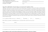 Vermont Application For Certificate Of Approval For Intended For Free Certificate Of Manufacture Template