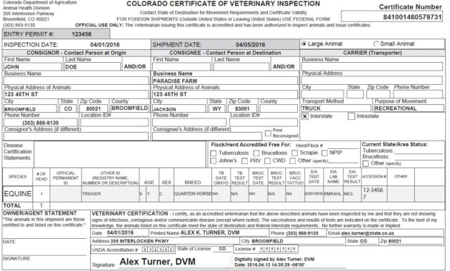 Veterinary Health Certificate Template Carlynstudio Inside Quality Rabies Vaccine Certificate Template