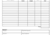 Volunteer Log Sheet Template New Calendar Template Site Inside Volunteer Hours Log Sheet Template