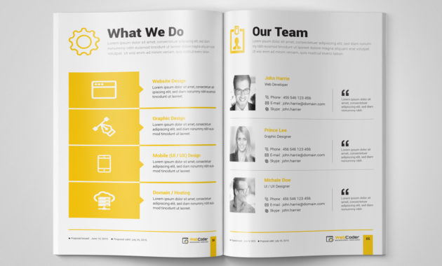 Web Proposal For Web Design And Development Agency For Web Development Proposal Template